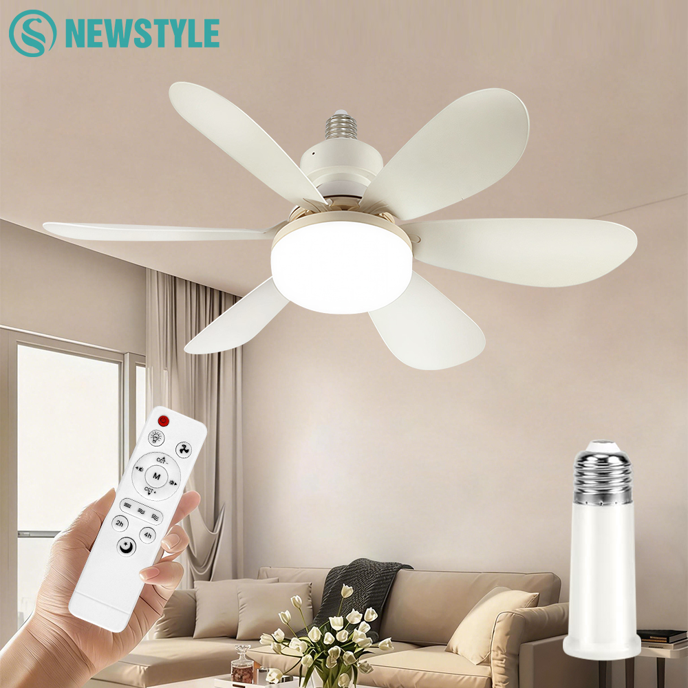 Ceiling Fan Mount - Home LED Ceiling Fan Light E26