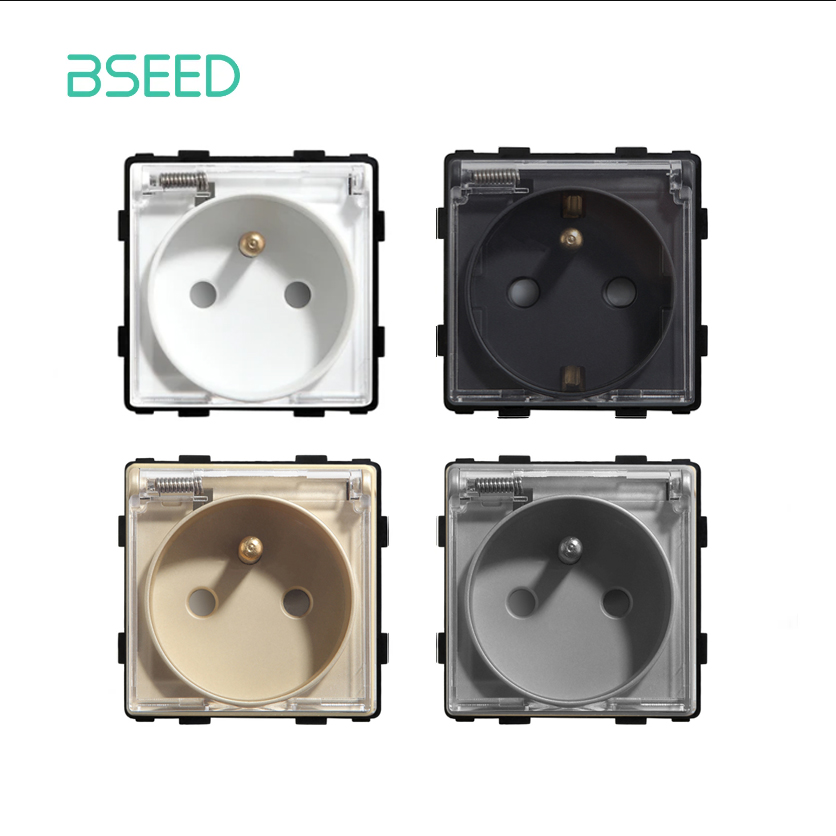 Home Improvement Outlet - BSEED French Plug Wall Socket With