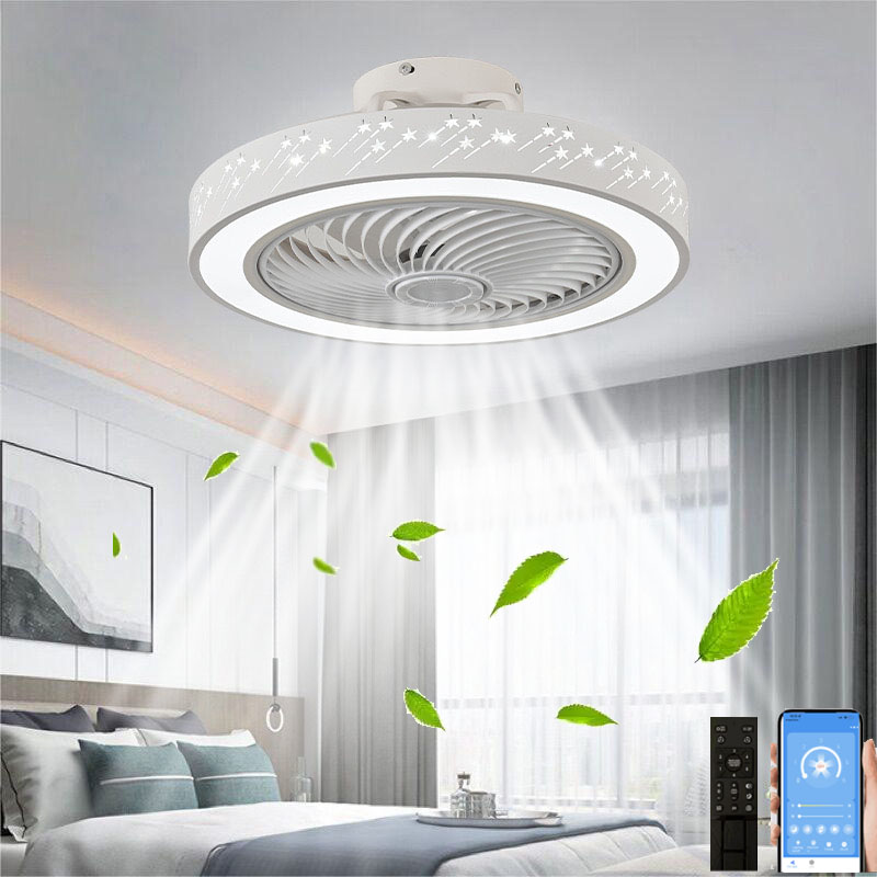 Ceiling Fan Mount - 46CM Smart App Ceiling Fan with