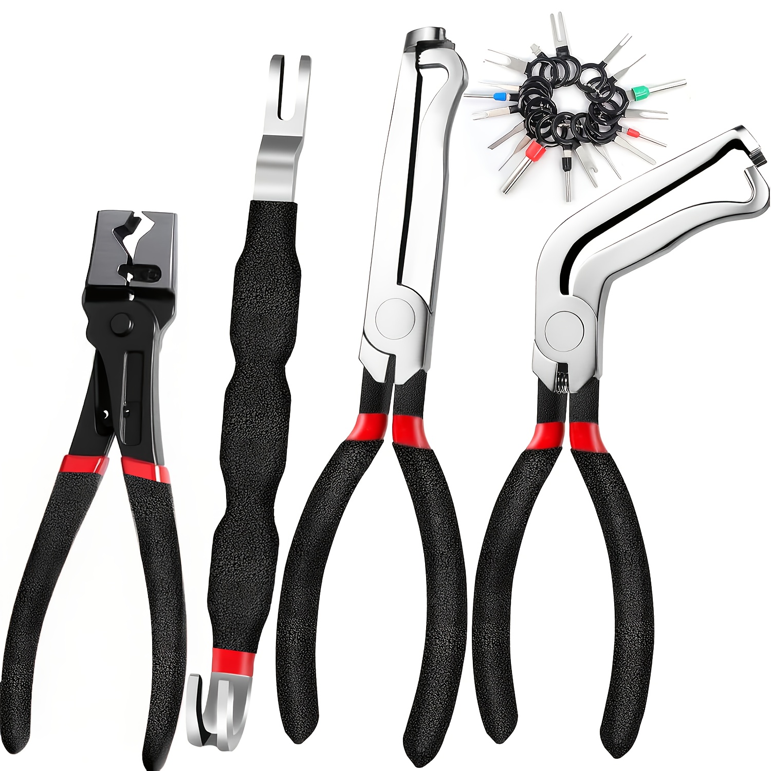 Hose Clamp Assorted - 5Pcs Electrical Disconnect Pliers and Cars