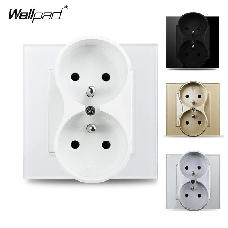 Home Improvement Outlet - EU Standard Double Sockets Europe Dual
