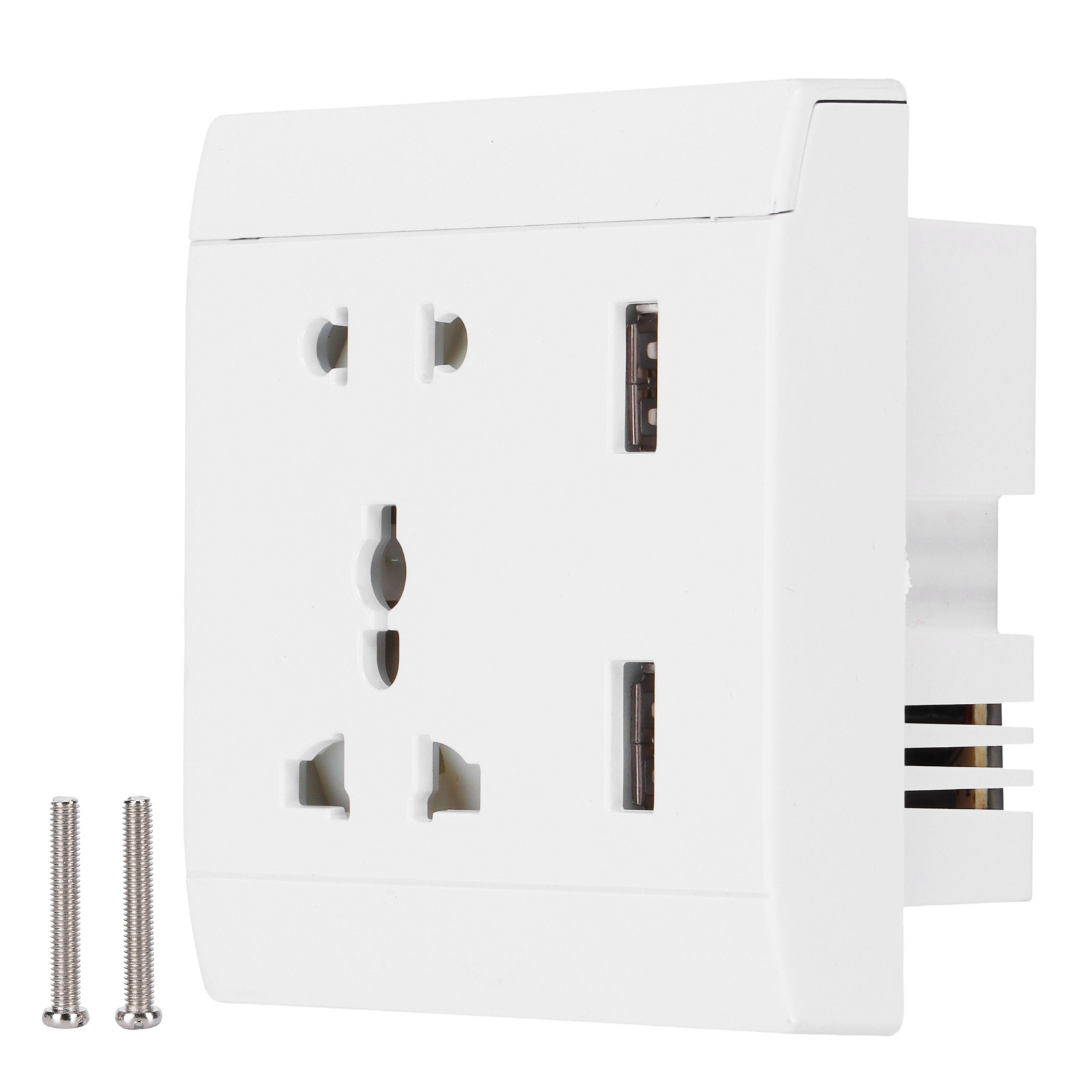 Home Improvement Outlet - 13A Multifunctional Wall Power Outlet Socket