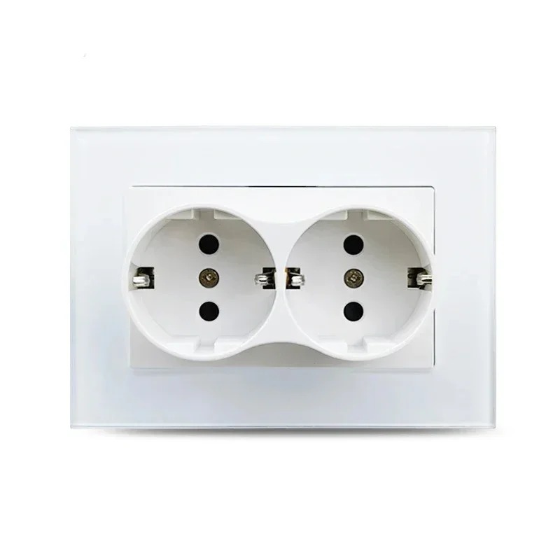 EU Standard 16A Double Socket  - Home Improvement Outlet recension och pris
