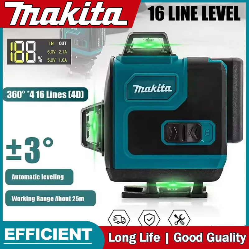 Makita High-Precision Green Li - Level Laser Line recension och pris