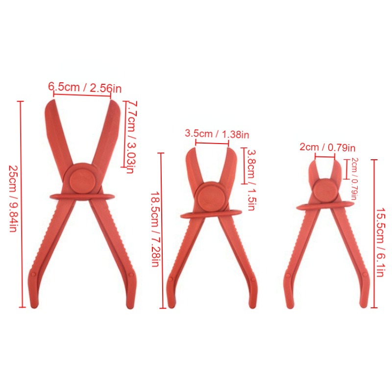 3Pcs/Set Nylon Hose Clamp Tool - Hose Clamp Assorted recension och pris