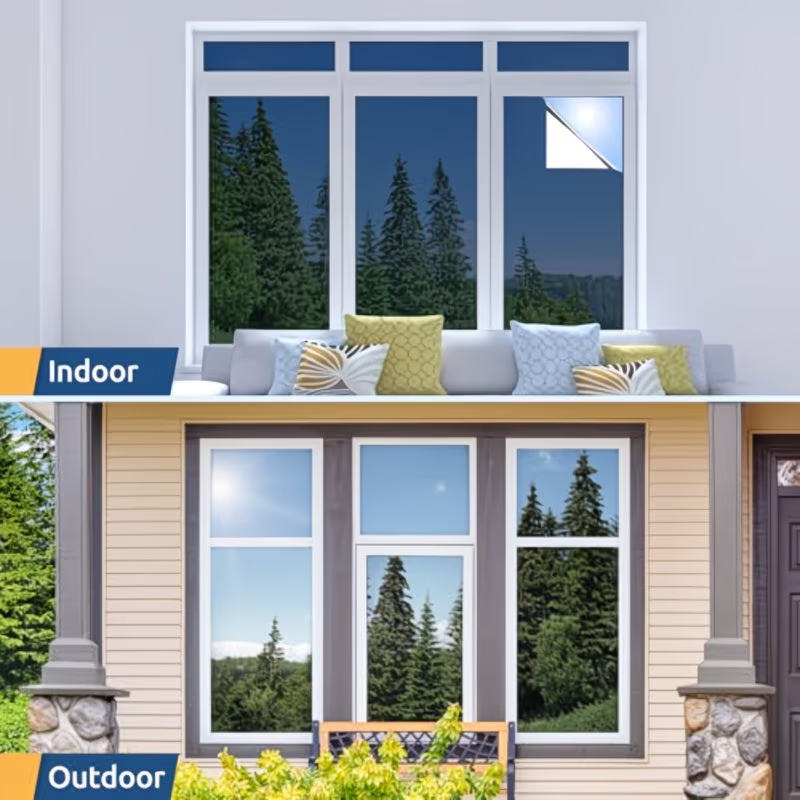 Reflective Mirror Film Sunshad - Window Insulation Film recension och pris