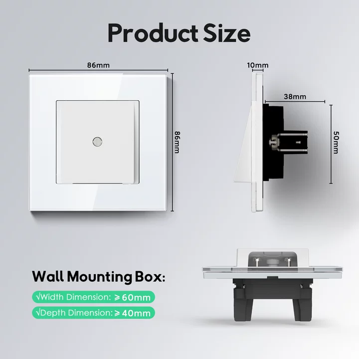 Bseed E Seires Wall Wire Outle - Home Improvement Outlet recension och pris