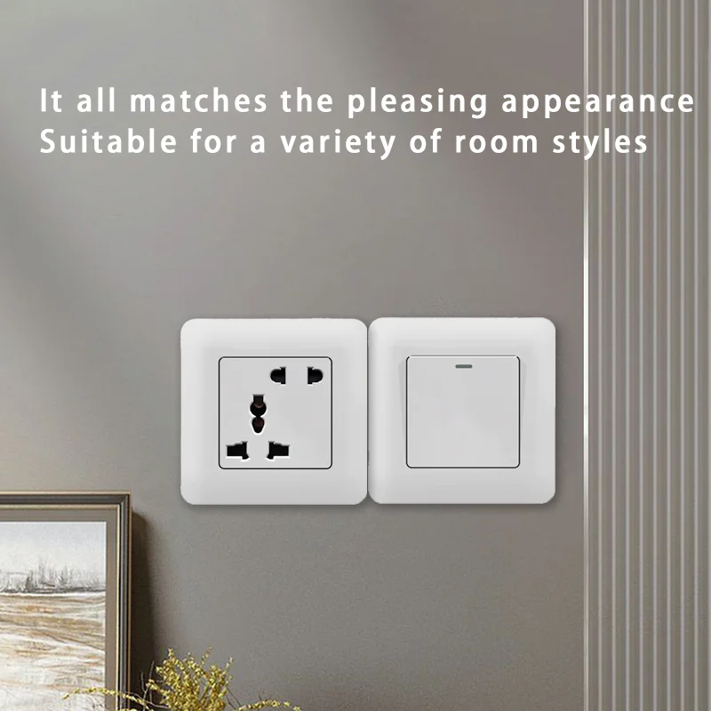 EU Russian White Wall Switch O - Home Improvement Outlet recension och pris
