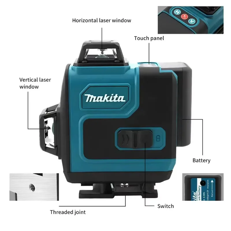 Makita 16-Line Cross Level 360 - Level Laser Line recension och pris