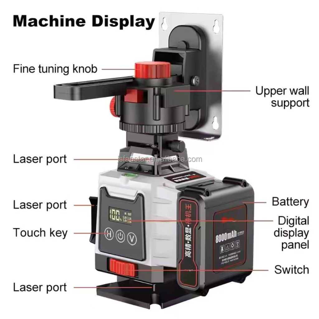 ATVNew Digital 16 Lines Green  - Level Laser Line recension och pris