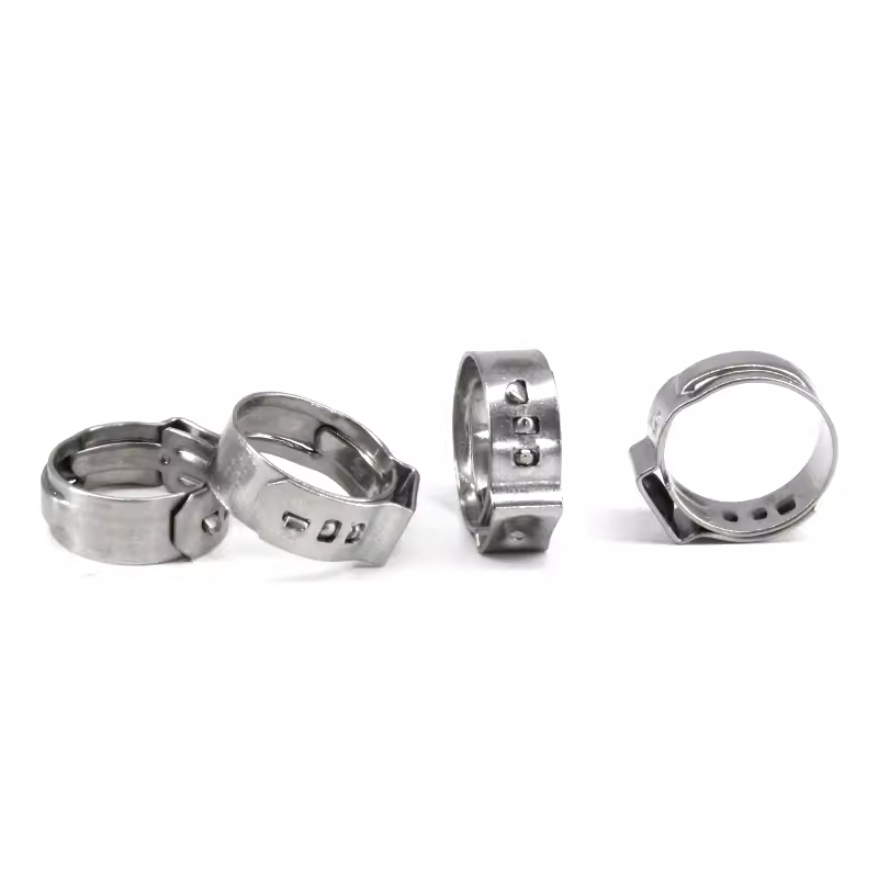 5-20pcs 5.3-155mm 1-Ear Hose C - Hose Clamp Assorted recension och pris