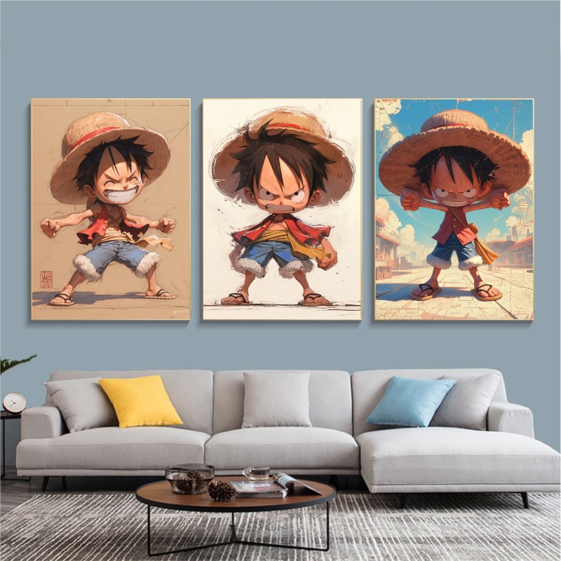 One Piece Luffy Poster Anime H - Home Improvement Furniture recension och pris