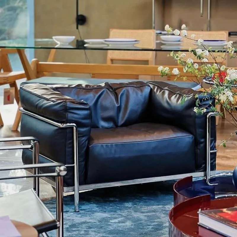 Service Black Luxury Sofa Leat - Home Improvement And Services recension och pris