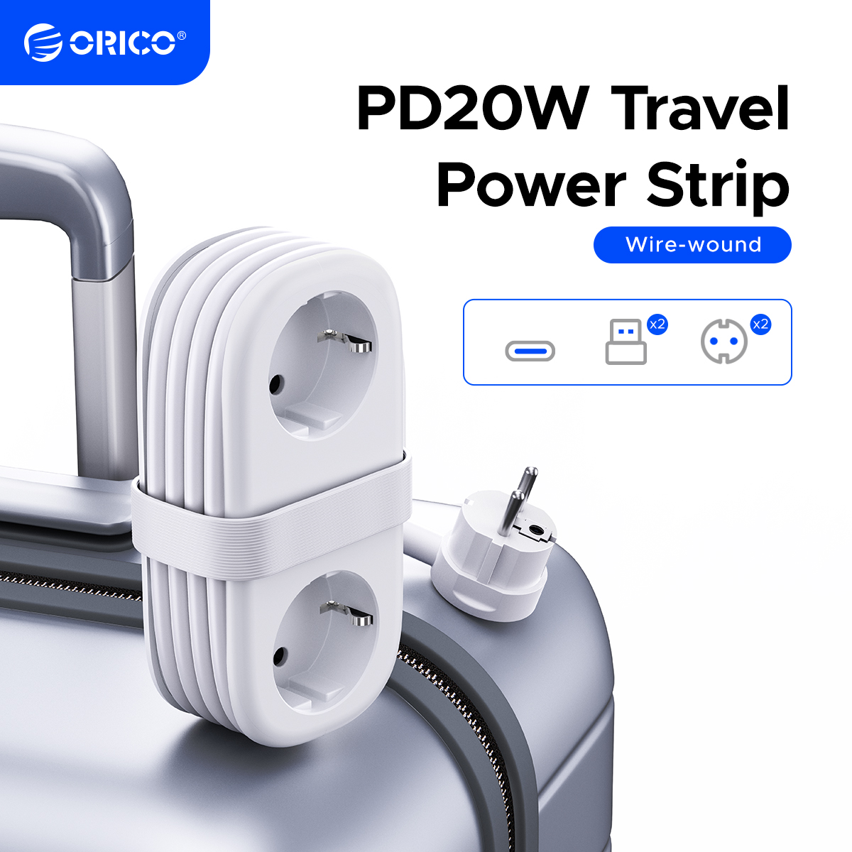 ORICO 20W EU Plug Electrical P - Home Improvement Outlet recension och pris