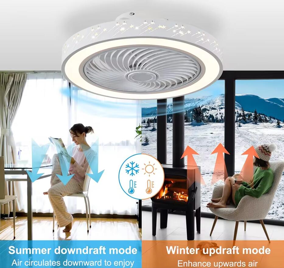 46CM Smart App Ceiling Fan wit - Ceiling Fan Mount recension och pris