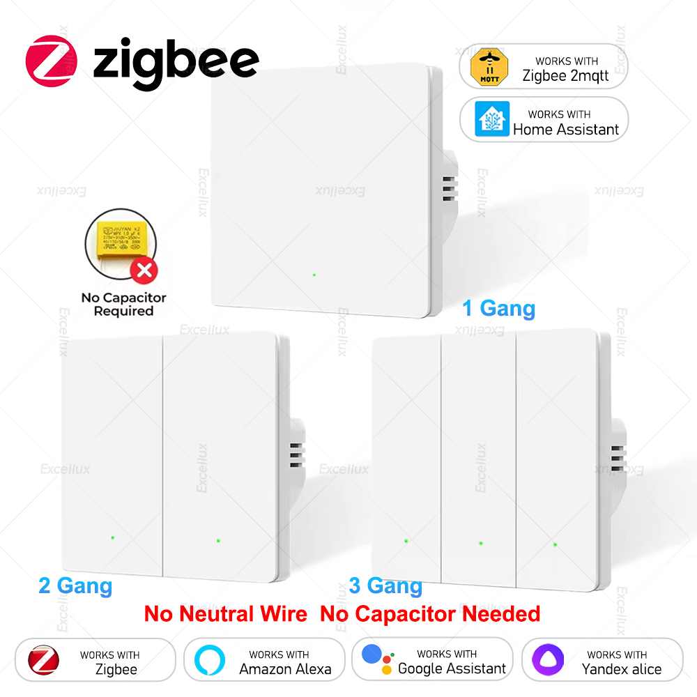 ZigBee Smart Light Switch No N - Home Improvement Outlet recension och pris