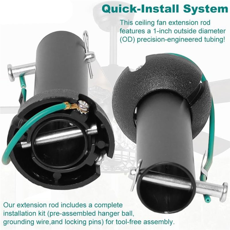 ~Top Rated Universal Threadles - Ceiling Fan Mount recension och pris