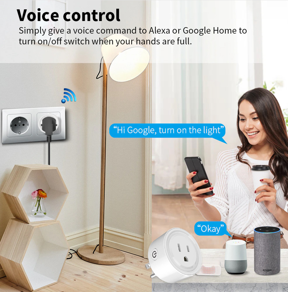 Tuya WiFi Or Zigbee Smart Sock - Home Improvement Outlet recension och pris
