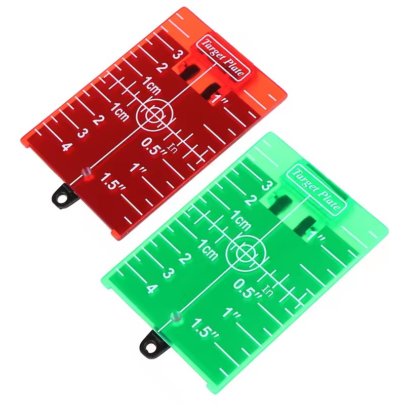 Red/green Target Plate Card Wi - Level Laser Line recension och pris