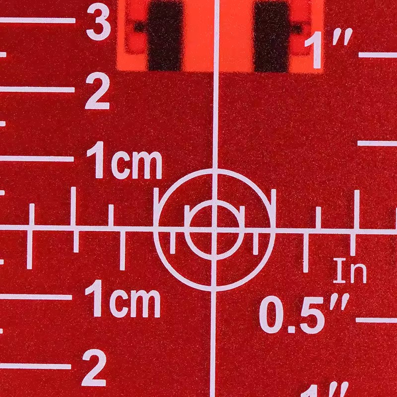 Red/green Target Plate Card Wi - Level Laser Line recension och pris
