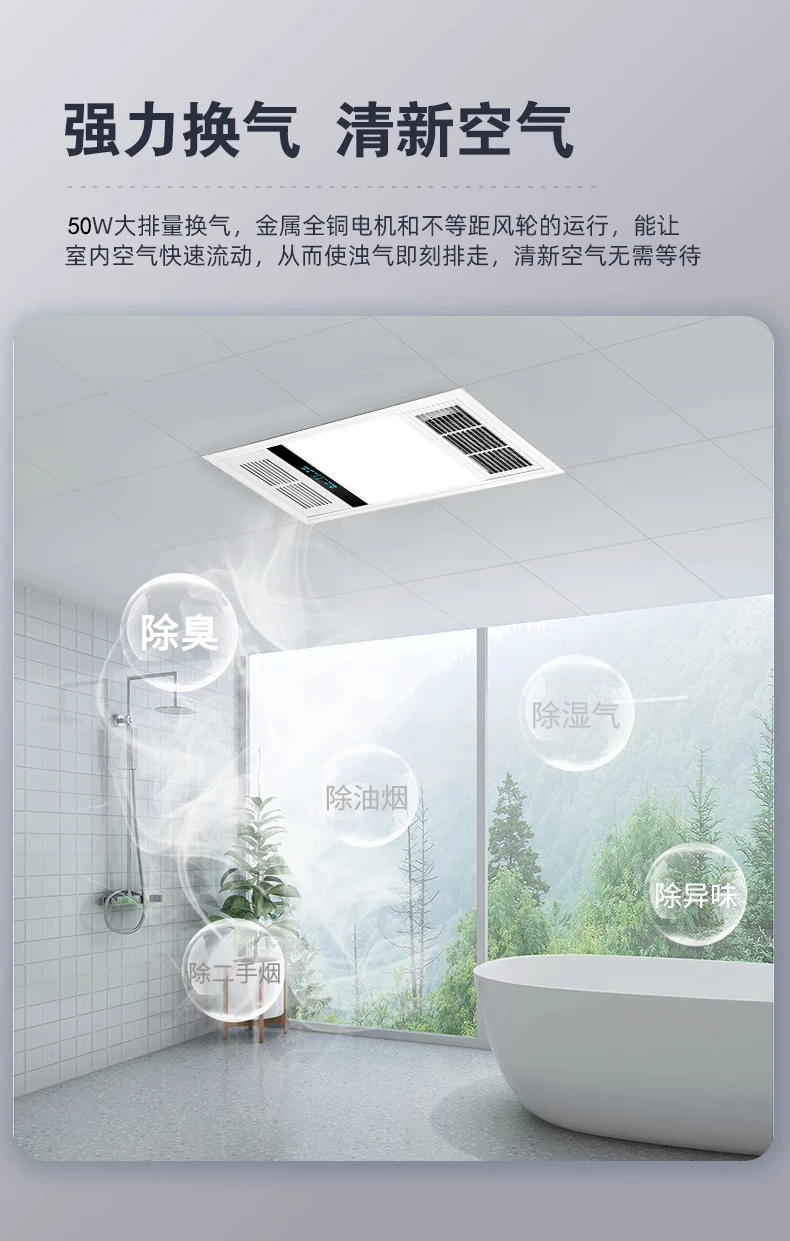 220V Bathroom Exhaust Fan with - Ceiling Fan Mount recension och pris