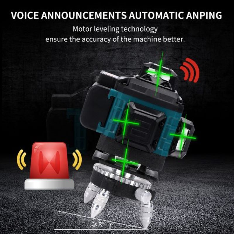 Digital 16 Line 4d Green Whole - Level Laser Line recension och pris