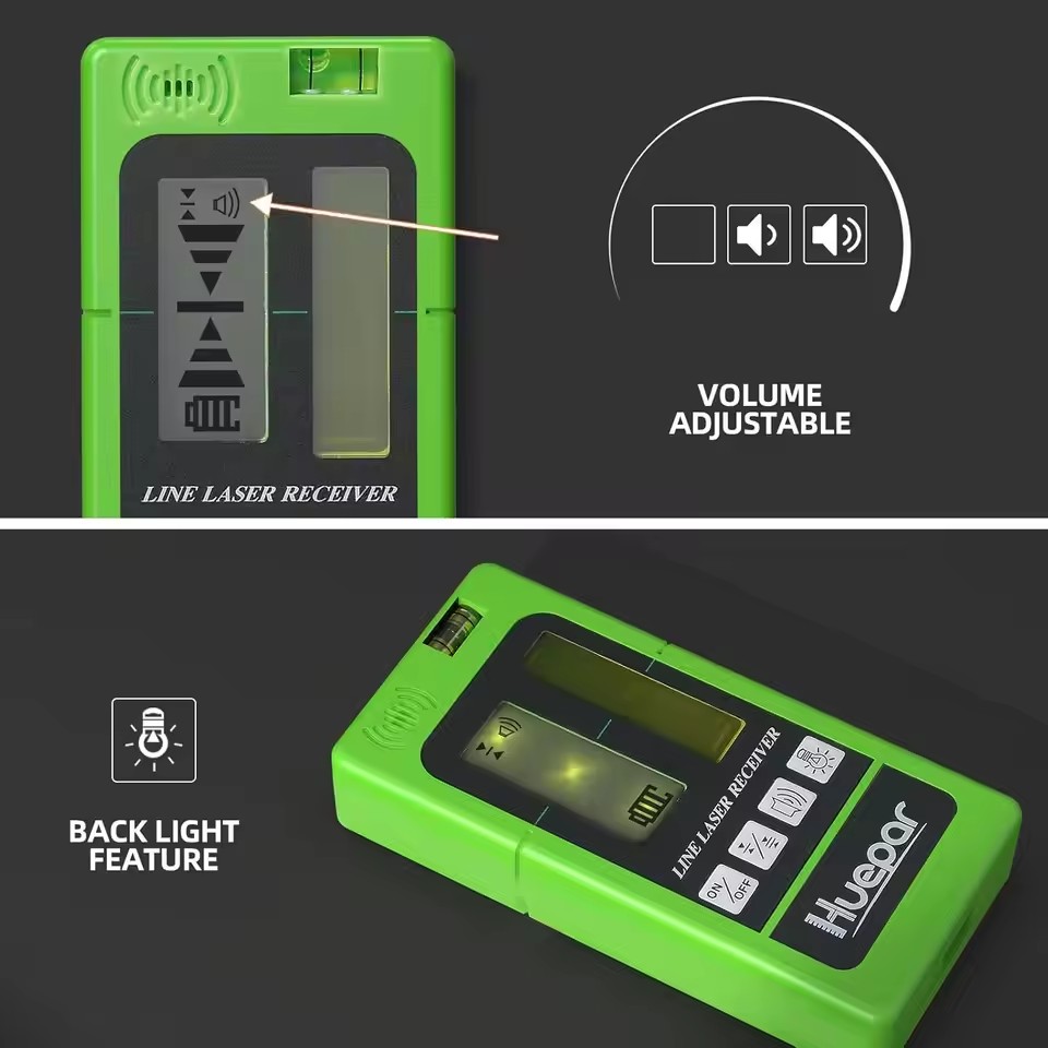 Huepar Laser Receiver LR-5RG f - Level Laser Line recension och pris