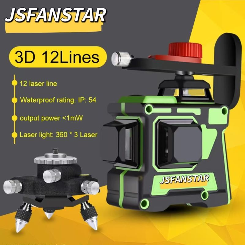 ATV3d 12 Lines Rechargeable Li - Level Laser Line recension och pris
